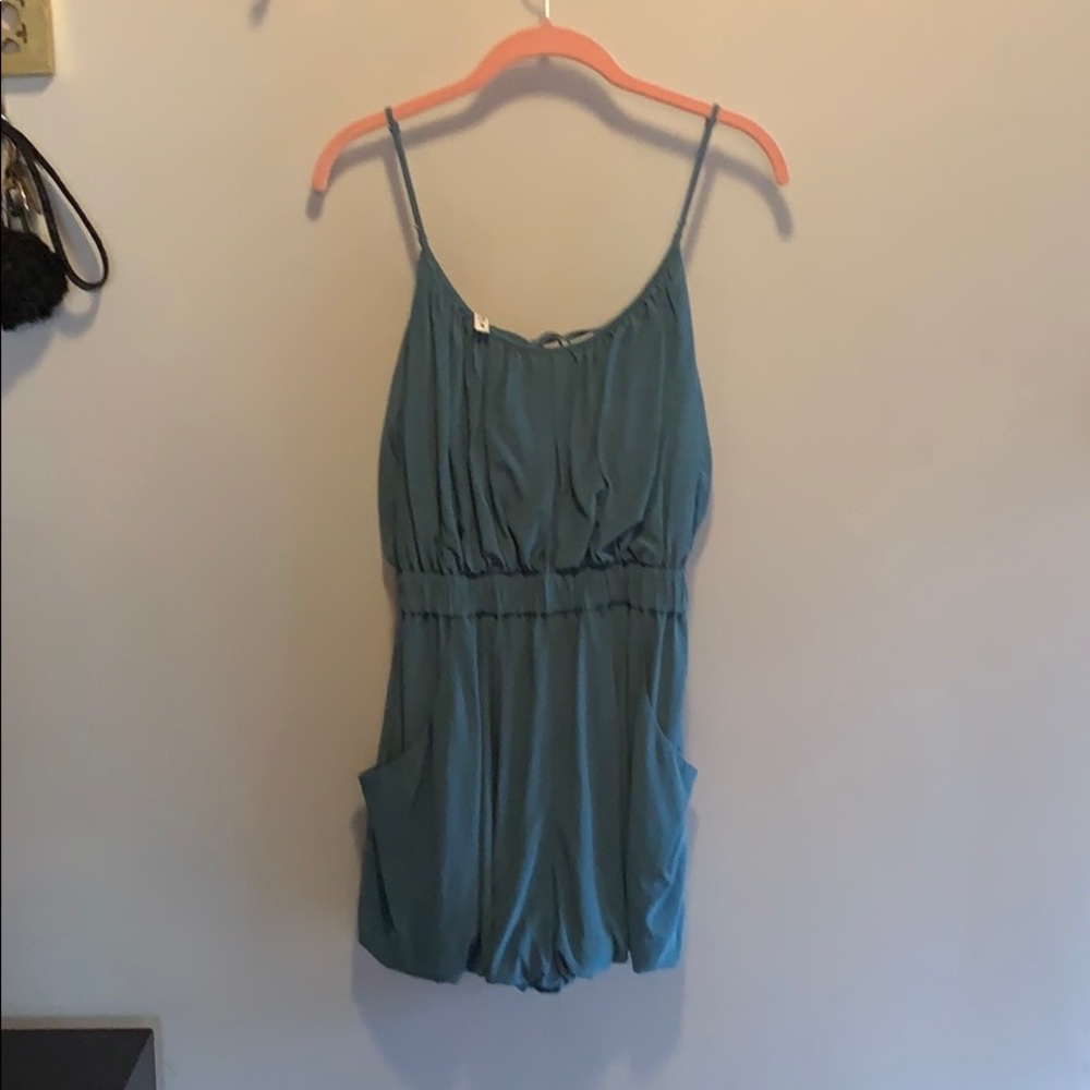 100% silk Ever Romper